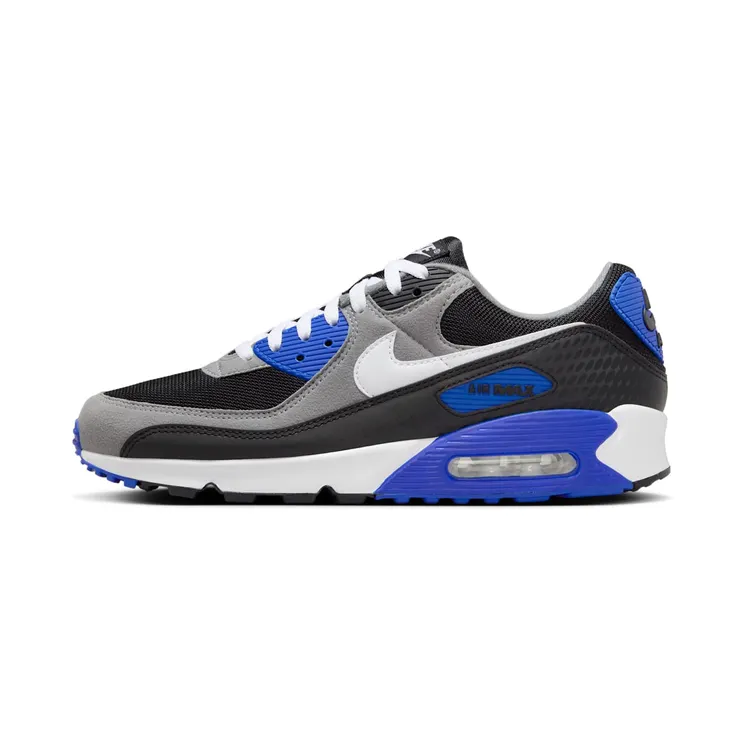 Nike Air Max 90 “Black / Lyon Blue / Varsity Maize / White” (IB7672-001)
