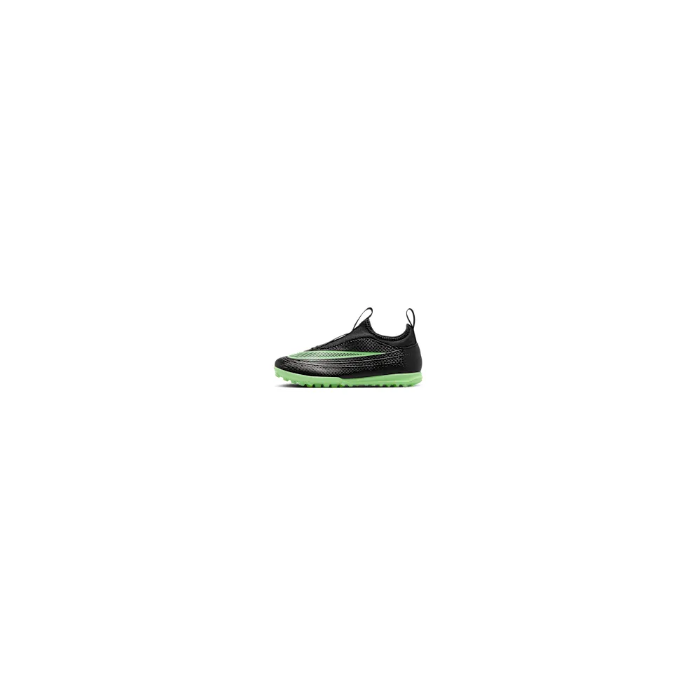 Nike Jr Mercurial Vapor 17 Club ‘ Turf Low-Top “Black / Illusion Green” (IO1483-001)