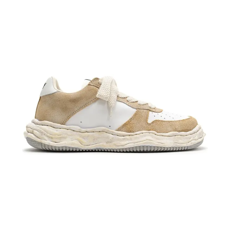 Maison Mihara Yasuhiro Wayne OG Sole Mix Material Low White Beige (A15FW726-WHT)