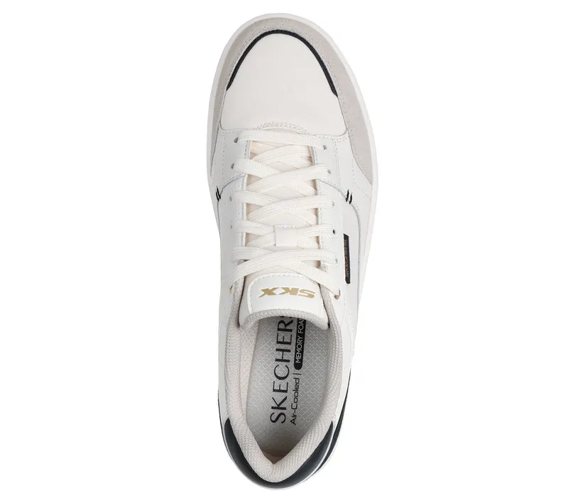 Skechers League – Imperion Sneaker Natuurlijk/Black