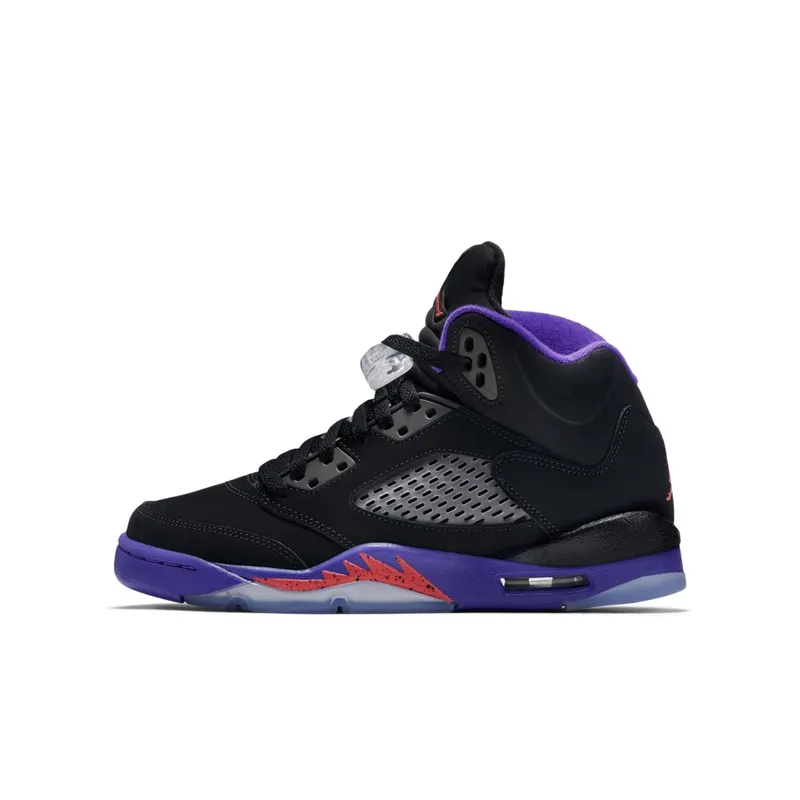 Jordan 5 Retro Fierce Purple (GS) Black/Ember Glow-Fierce Purple (440892-017)