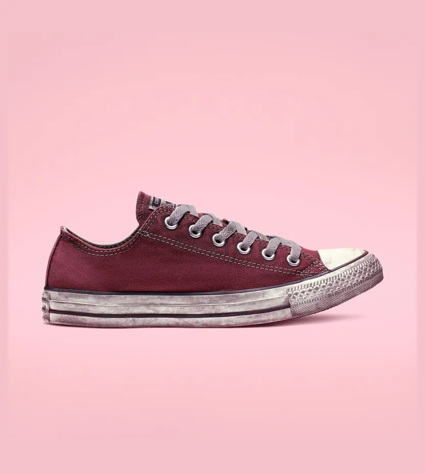 Converse Chuck Taylor All Star Smoke Low Top Maroon/black/white (160153C)