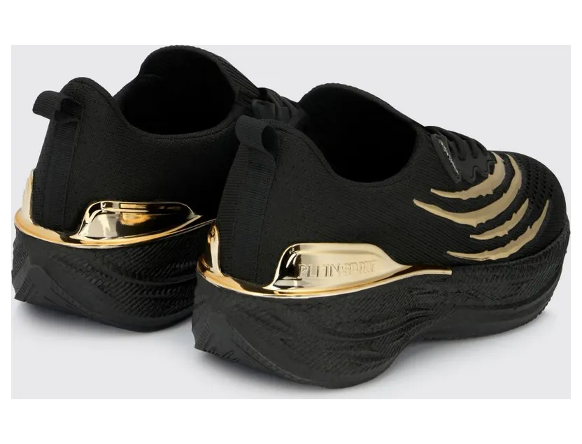 Plein Sport Iron Tiger Polyester Sneakers Black 2 (AAESUSC0844STE003N0293) (2)