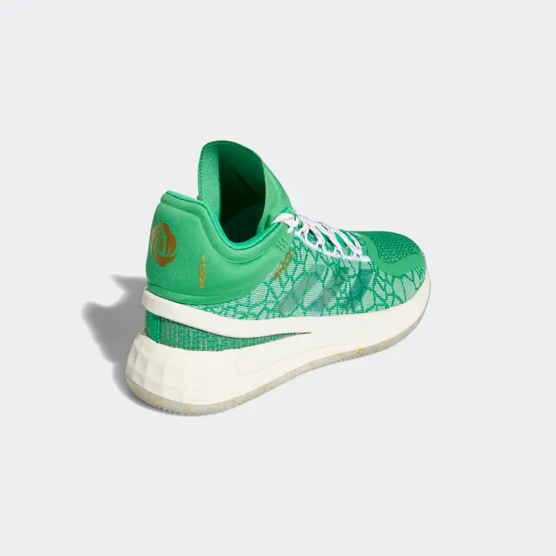Adidas D Rose 11 ‘Christmas Pack’ Vivid Green/Gold Metallic/Cream White (FZ0849)