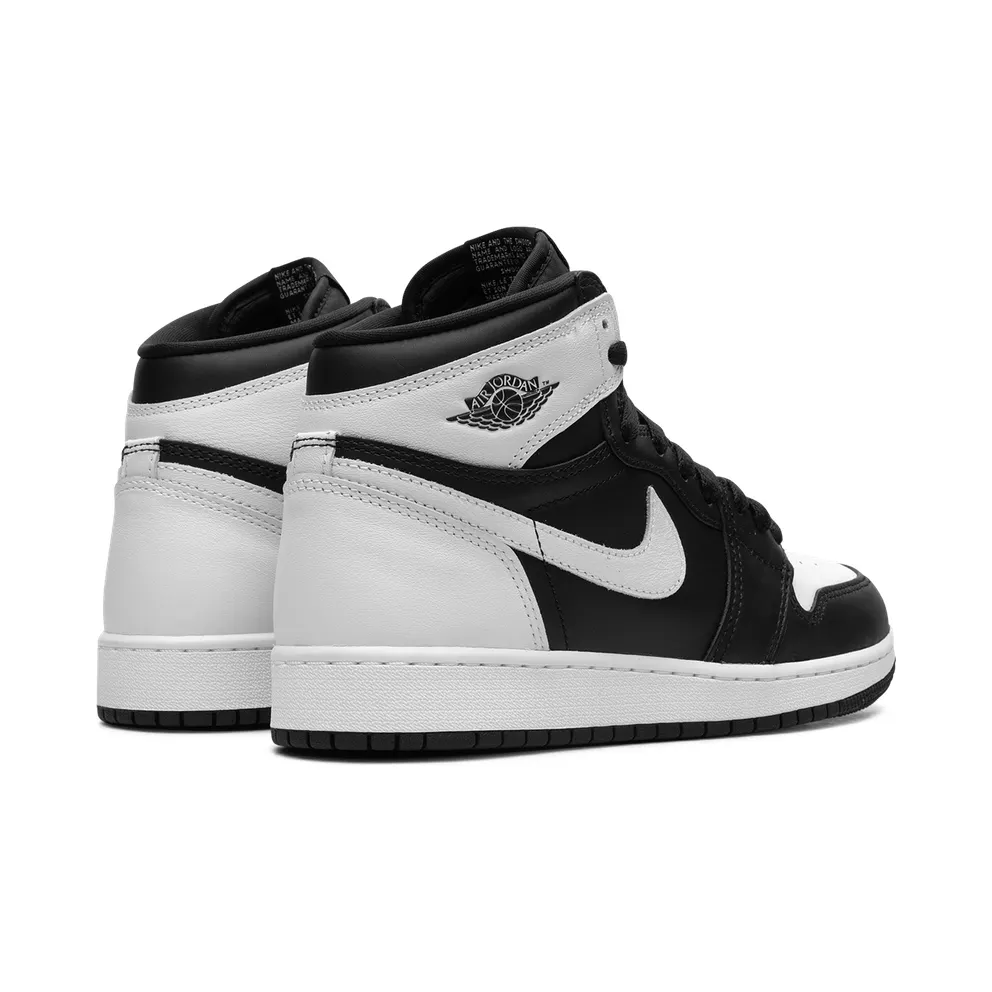 Air Jordan 1 Retro High OG GS “BLACK/WHITE/WHITE” (FD1437-010)