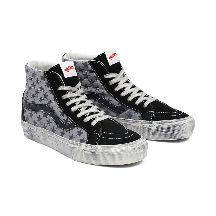 Vans Black & Gray Bianca Chandôn Edition Sk8-Hi Reissue Sneakers (VN0A4BVH82Q)