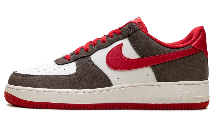 Nike Air Force 1 Low ’07 LV8 “Cave Stone University Red” (FQ8714-201)