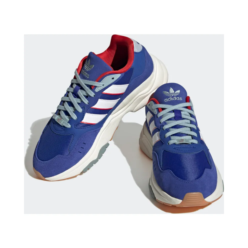 Adidas Retropy F90 Semi Lucid Blue / Off White / Better Scarlet (HP6376)