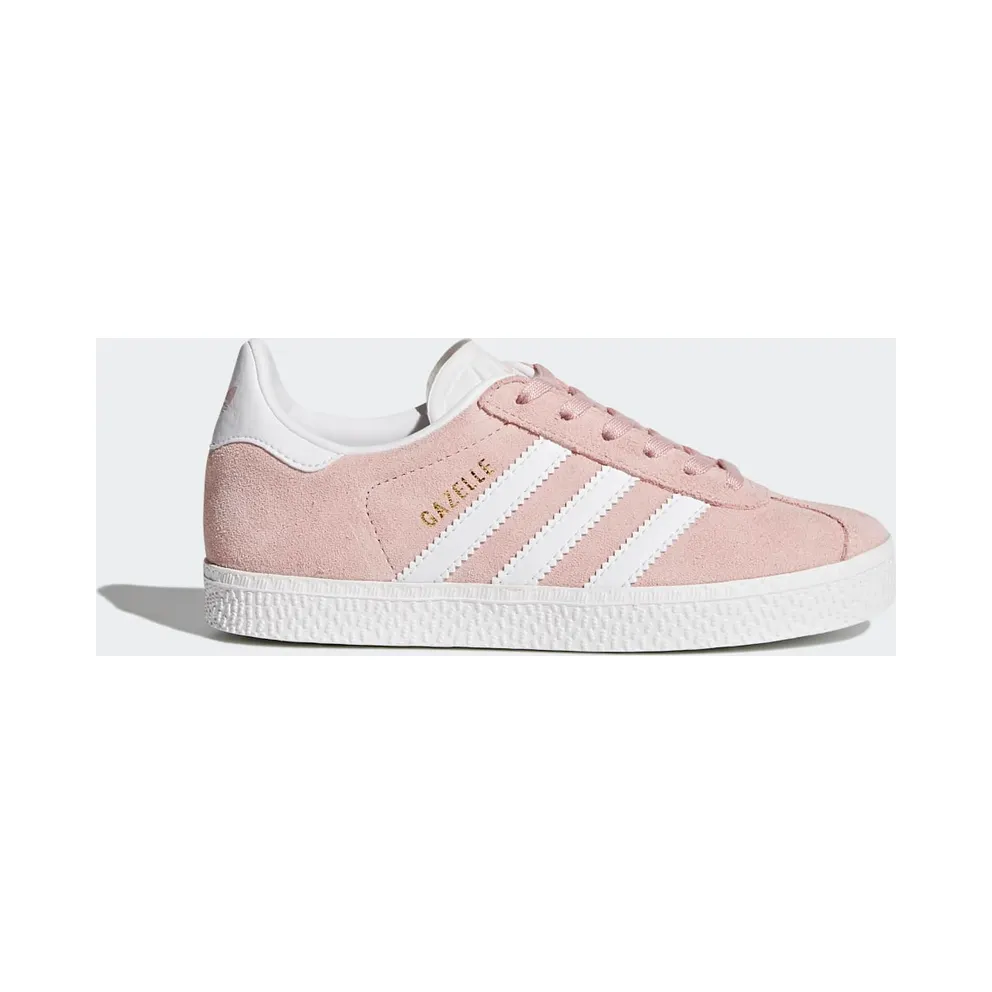 adidas Gazelle Schuh Icey Pink / Cloud White / Gold Metallic (BY9548)