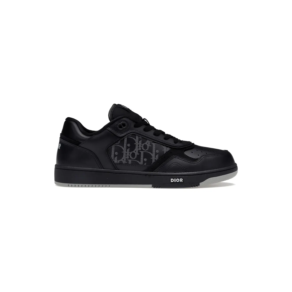 Dior B27 Low Black Dior Oblique Galaxy Leather Grey (3SN272ZPR_H969) (2)