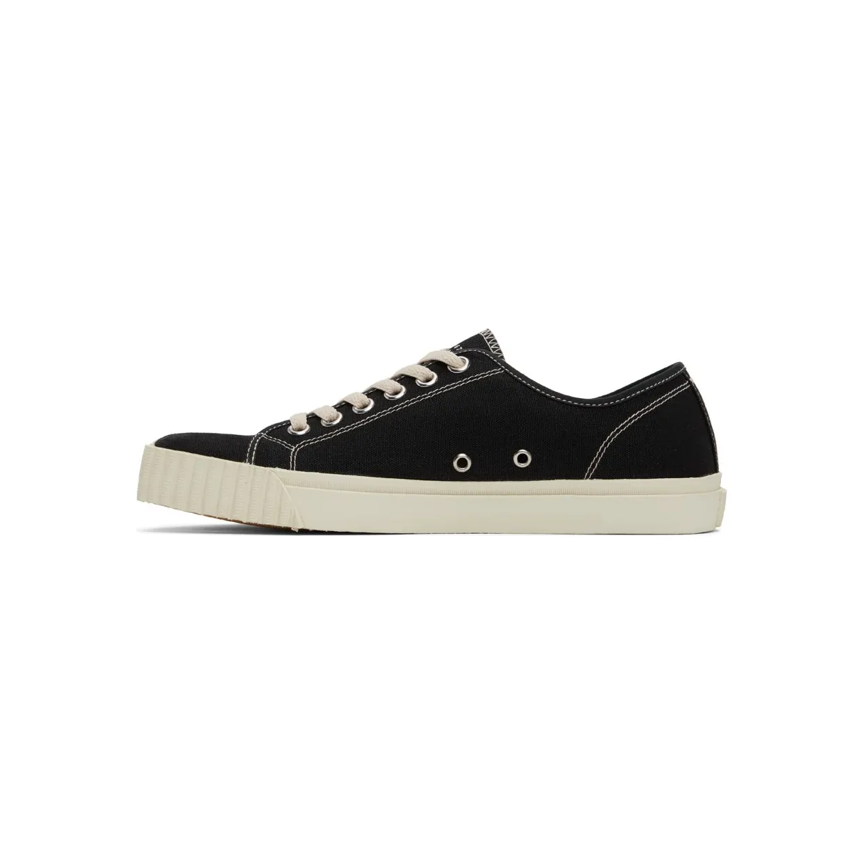 Maison Margiela Black Tabi H0958 Black/White (S38WS0185 P4291) (3)
