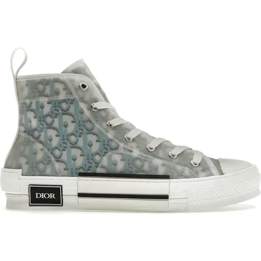 Dior B23 High Top Blue Oblique Pixel (3SH118YTG H165)