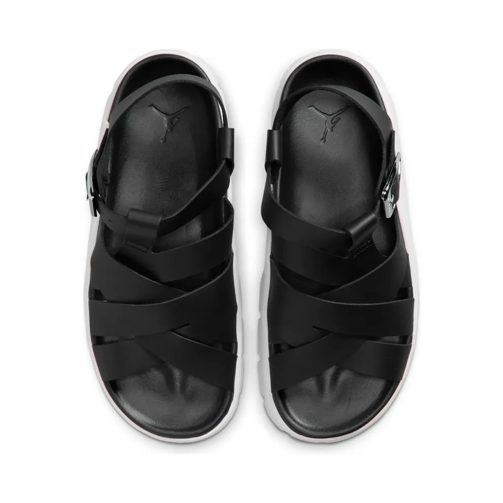 Air Jordan Slides and Sandals Black / White / Metallic Silver (IB8841-001)