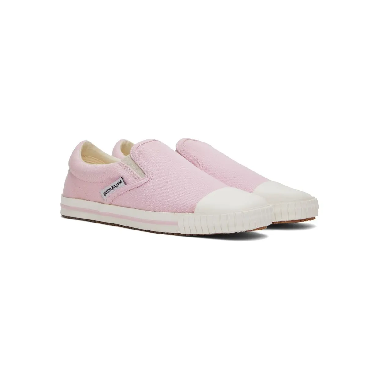 Palm Angels Pink Vulcanized Slip-On Sneakers (PWIA046S22FAB0013001) (4)