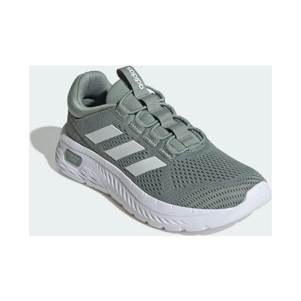 Adidas Cloudfoam Comfy Elastic Silver Green / Cloud White / Silver Green (JR5514)