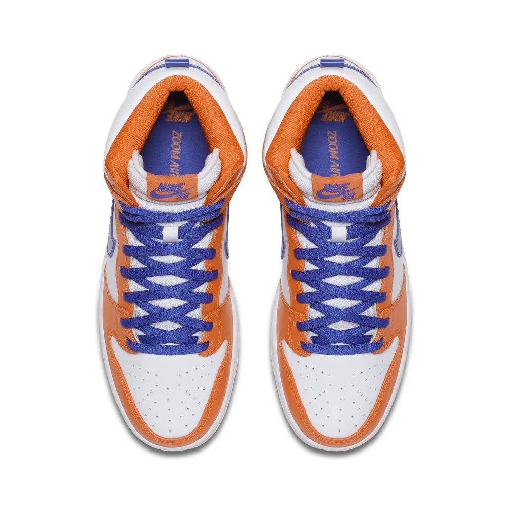 Nike SB Dunk High Danny Supa Safety Orange/Hyper Blue-White (AH0471-841)