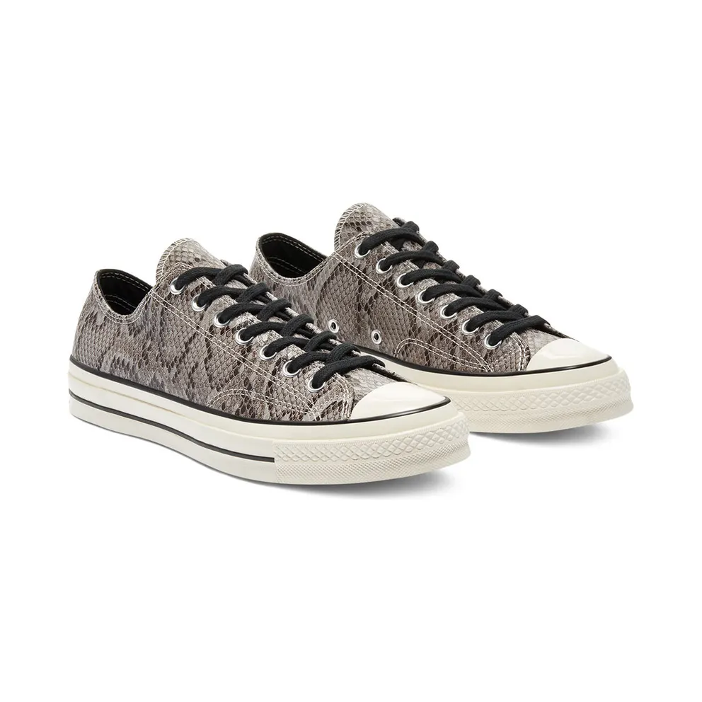 Converse Archive Reptile Chuck 70 Low Top Grey/egret/black “Snake” (170104C)