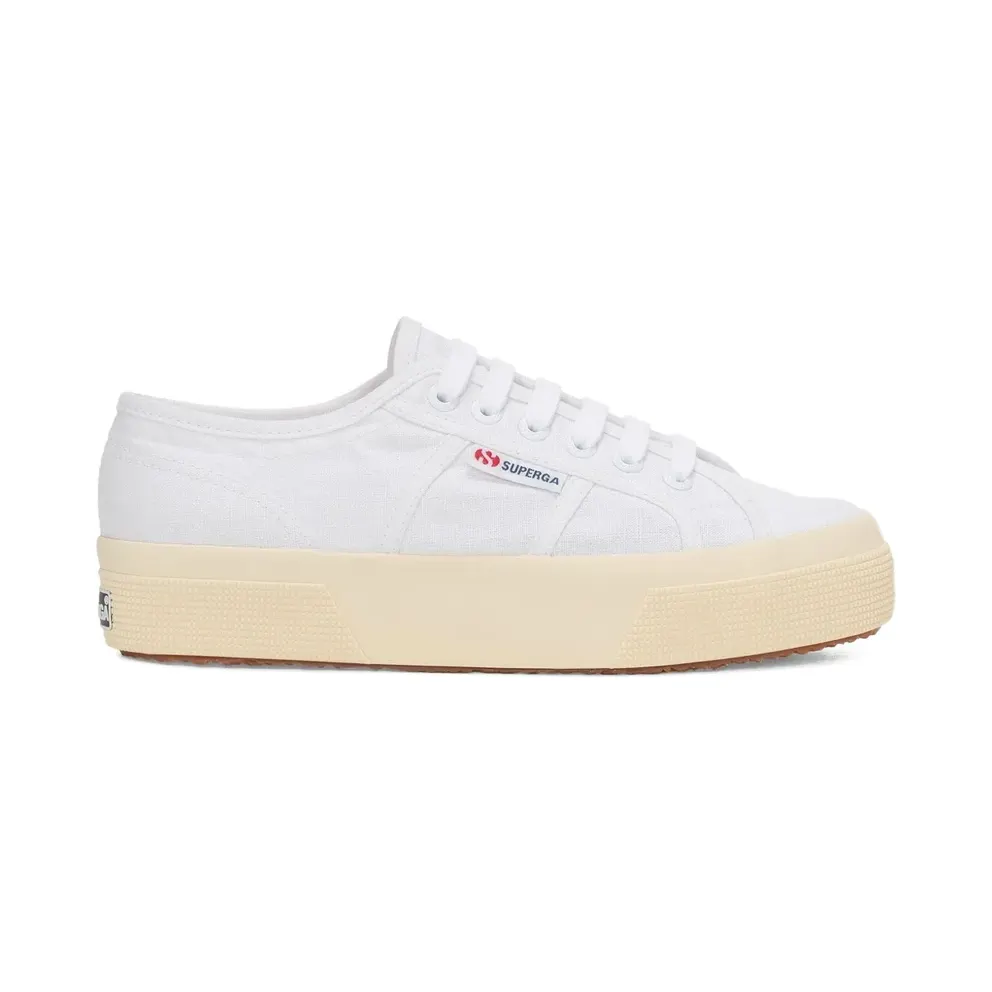 Superga 2740 with plateauzool – White (S5133TW)