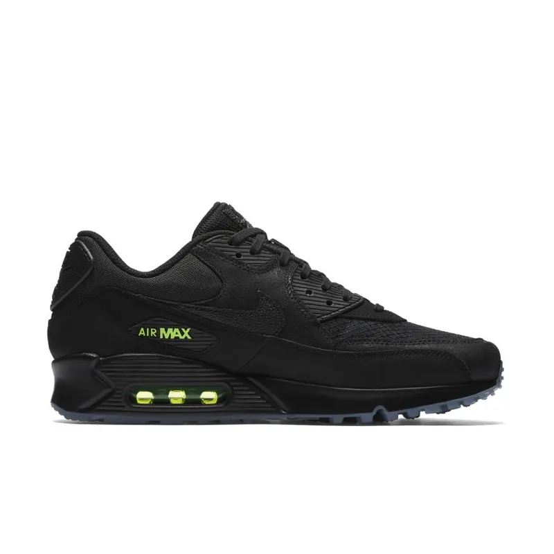Nike Air Max 90 Night Ops Black/Black-Volt (AQ6101-001)