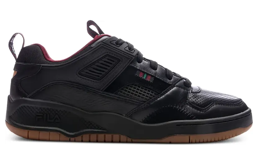 Fila Corda Lux geperforeerde sneakers – Zwart (1TM02041)