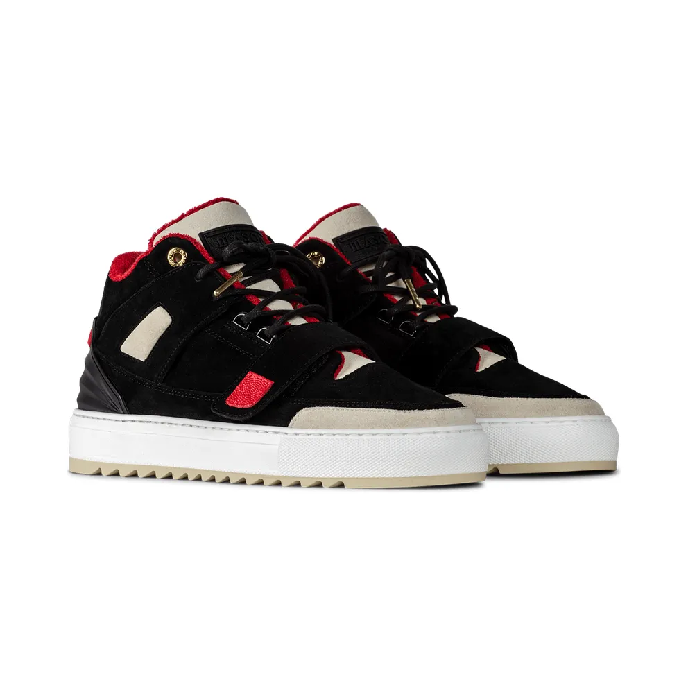 Mason Garments Firenze Mid – Multi Schwarz (SS22-16D)
