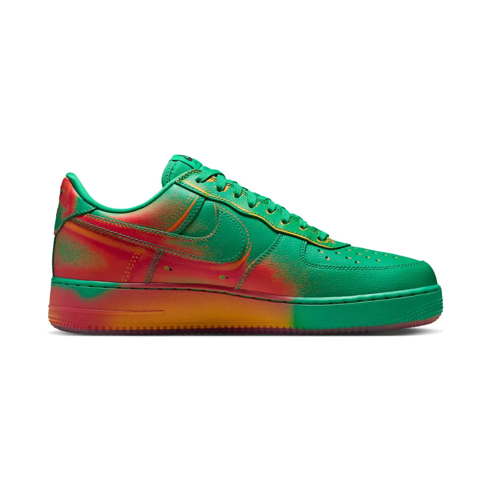 Nike Air Force 1 Low ’07 “Stadium Green Crimson” (IB6834-300)