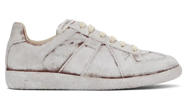 Maison Margiela White Painted Replica Sneakers (S58WS0109 P1872)