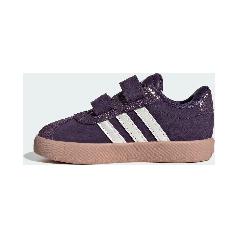 Adidas VL Court 3.0 Kids Aurora Plum / Zero Metalic / Pink Gum (JP7852)