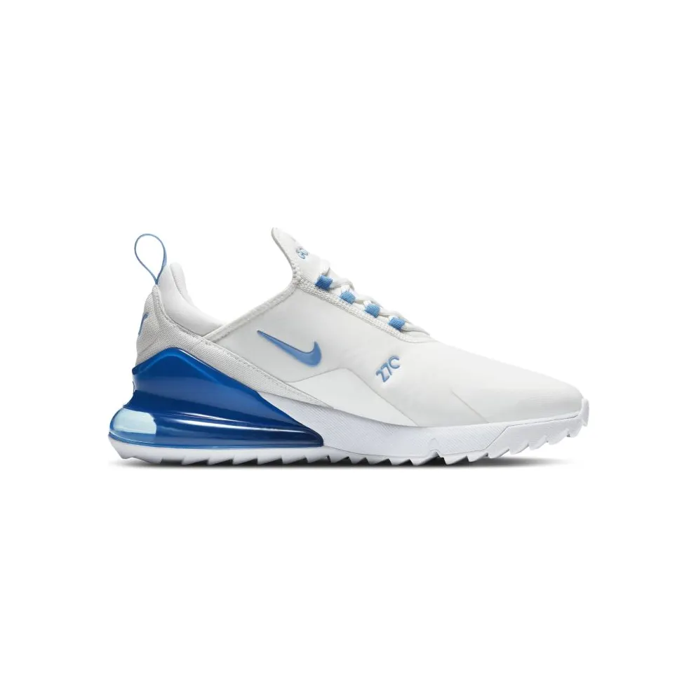 Nike Air Max 270 Golf White University Blue Metallic Summit White/White-University Blue-Coast (CK6483-101)