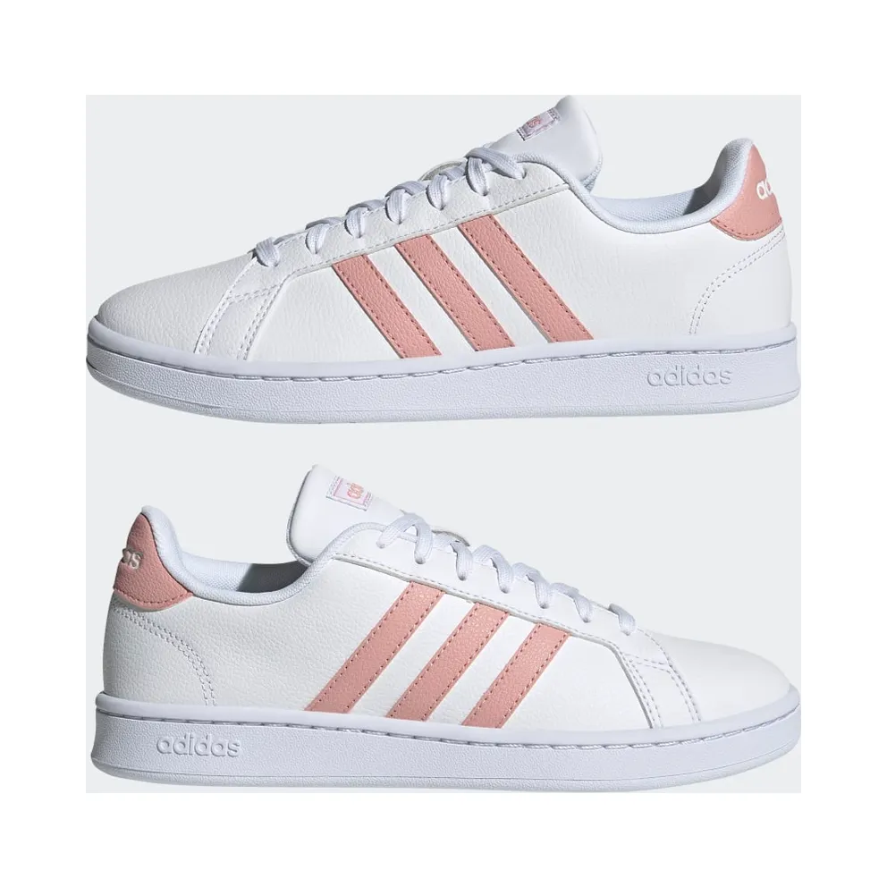 adidas Grand Court Cloud White / Wonder Mauve / Grey Two (GX8182)