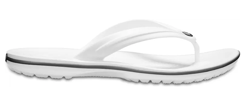 Crocs Crocband Flip Flop Sandal White (11033-100)