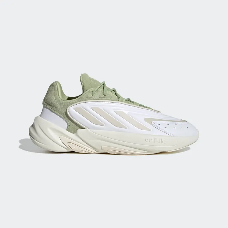adidas OZELIA Shoes Cloud White / Aluminium / Magic Lime (GY9977)