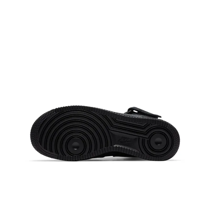 Nike Air Force 1 Mid Black 2014 (GS) Black/Black (314195-004)