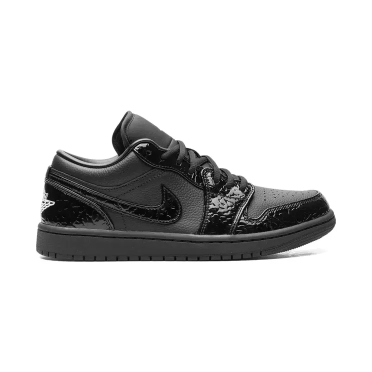 Jordan Air Jordan 1 Golf Low Black Croc “Black” (HJ7743)