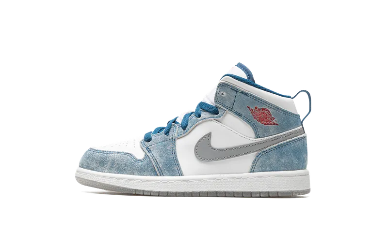 Jordan 1 Mid SE Younger Kids’ Blue (DR6237-401)