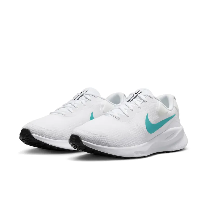 Nike Revolution 7 White Pure Platinum Dusty Cactus (FB2207-103)