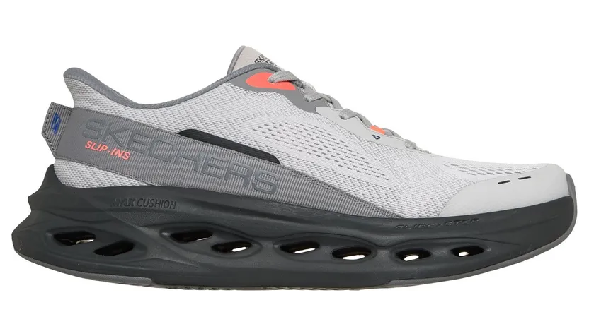 Skechers Slip-ins: Max Cushioning Glide-Step – Advert Sneaker Grijs/Zwart