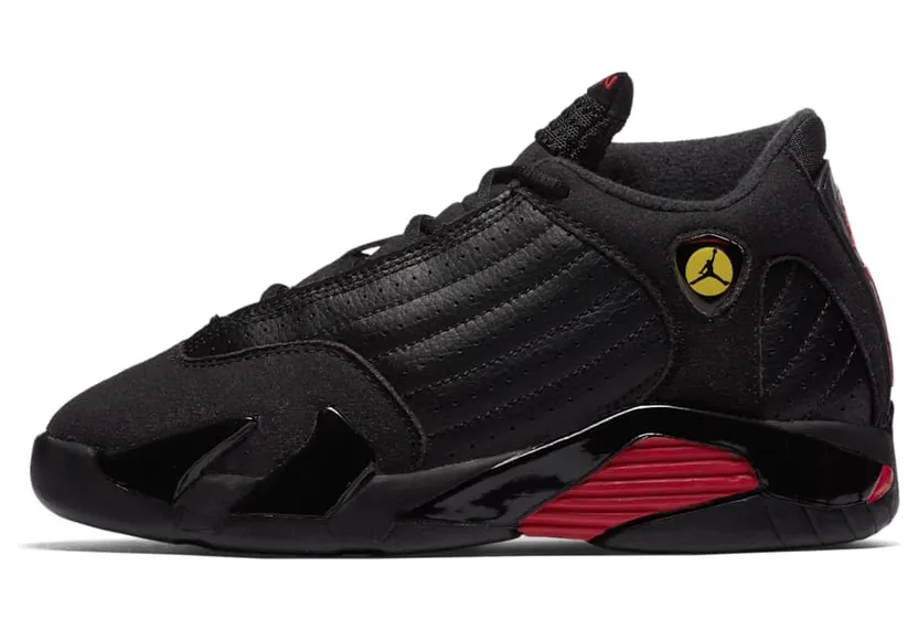 Air Jordan 14 Retro PS ‘Last Shot’ 2018 Black/Varsity Red (312092-003)