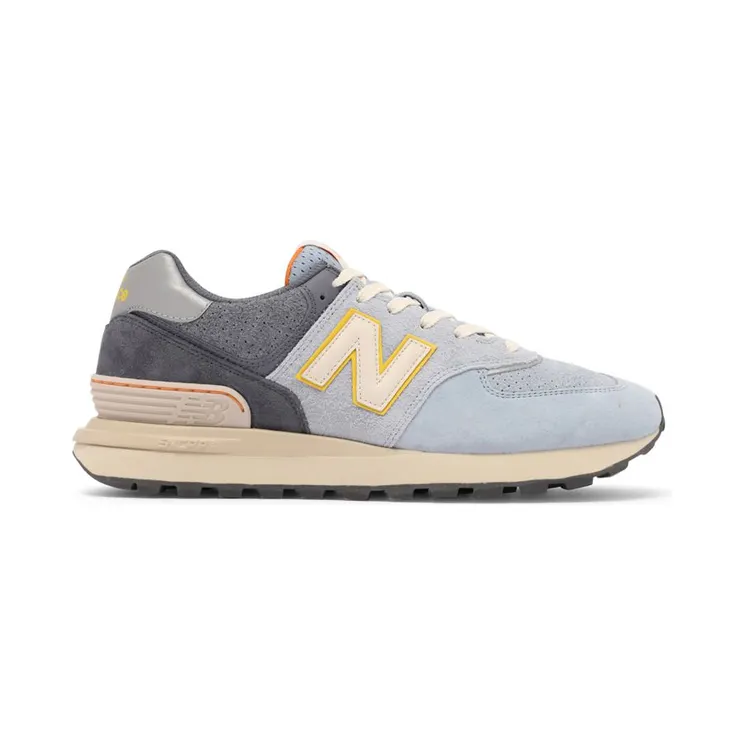 New Balance 574 mit Kontrasteinsätzen “Blue” (U574LGYE)