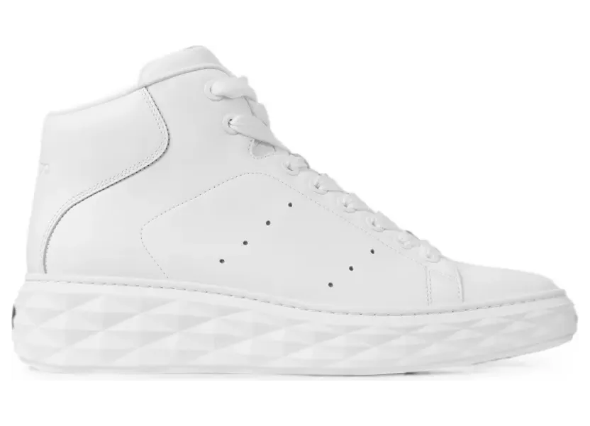 Jimmy Choo Diamond Maxi Hi Sneakers – Weiß (DIAMONDMAXIHIMSQM)