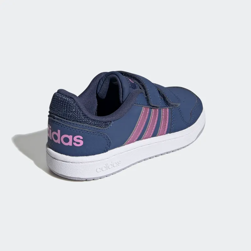 Adidas Hoops 2.0 Tech Indigo / Cherry Metallic / Glory Grey (FW4932)