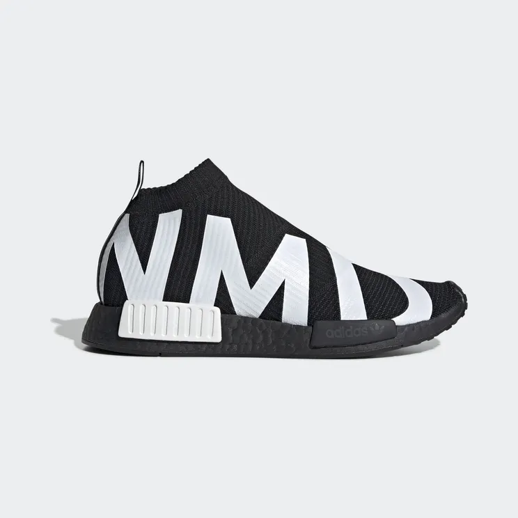 Adidas NMD_CS1 Primeknit ‘NMD Print – Black’ Core Black/Core Black/Cloud White (EG7539)