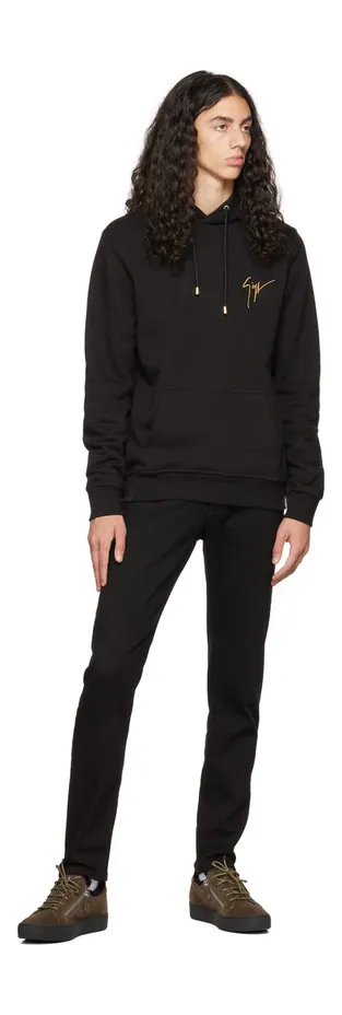 Giuseppe Zanotti Black Frankie Sneakers (RU00018) (5)