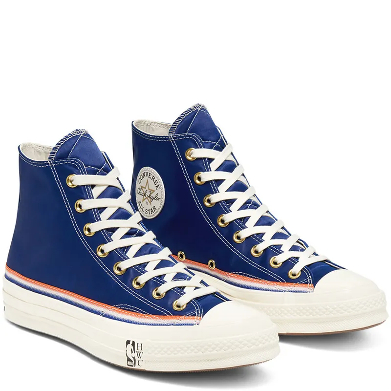 Converse Chuck Taylor All-Star 70s Hi Breaking Down Barriers Knicks Rush Blue/Bold Mandarin-Egret (166815C)