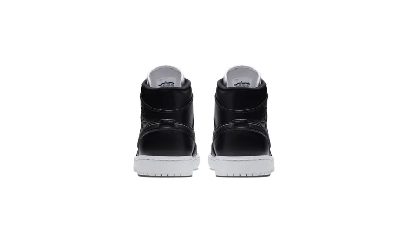 Jordan 1 Mid Maybe I Destroyed The Game Black/Black-White-Gym Red (852542-016)