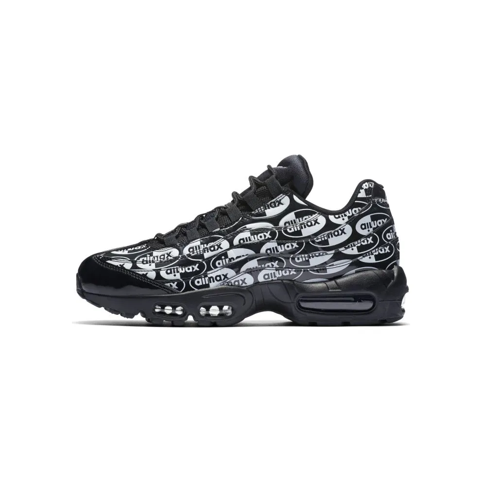 Nike Air Max 95 Premium Black Black White Black (538416-017)