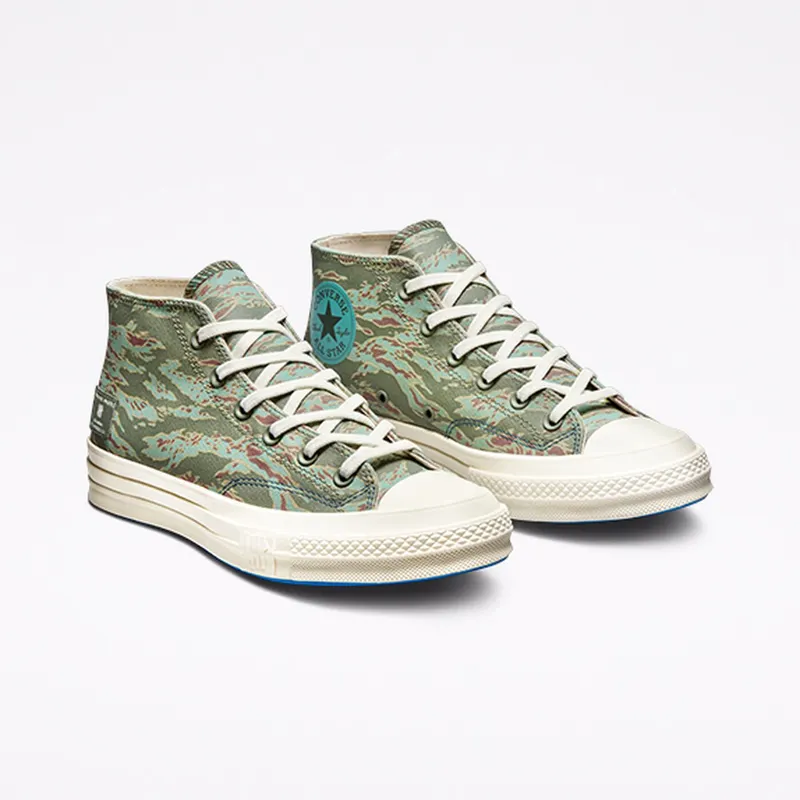 Converse x UNDEFEATED Chuck 70 Mid Sea Spray – “Seas Spray / Fossil / Egret” (172397C)