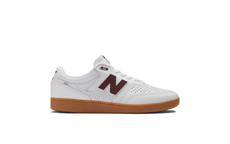 New Balance Numeric 508 Brandon Westgate White Burgundy (NM508WBG)