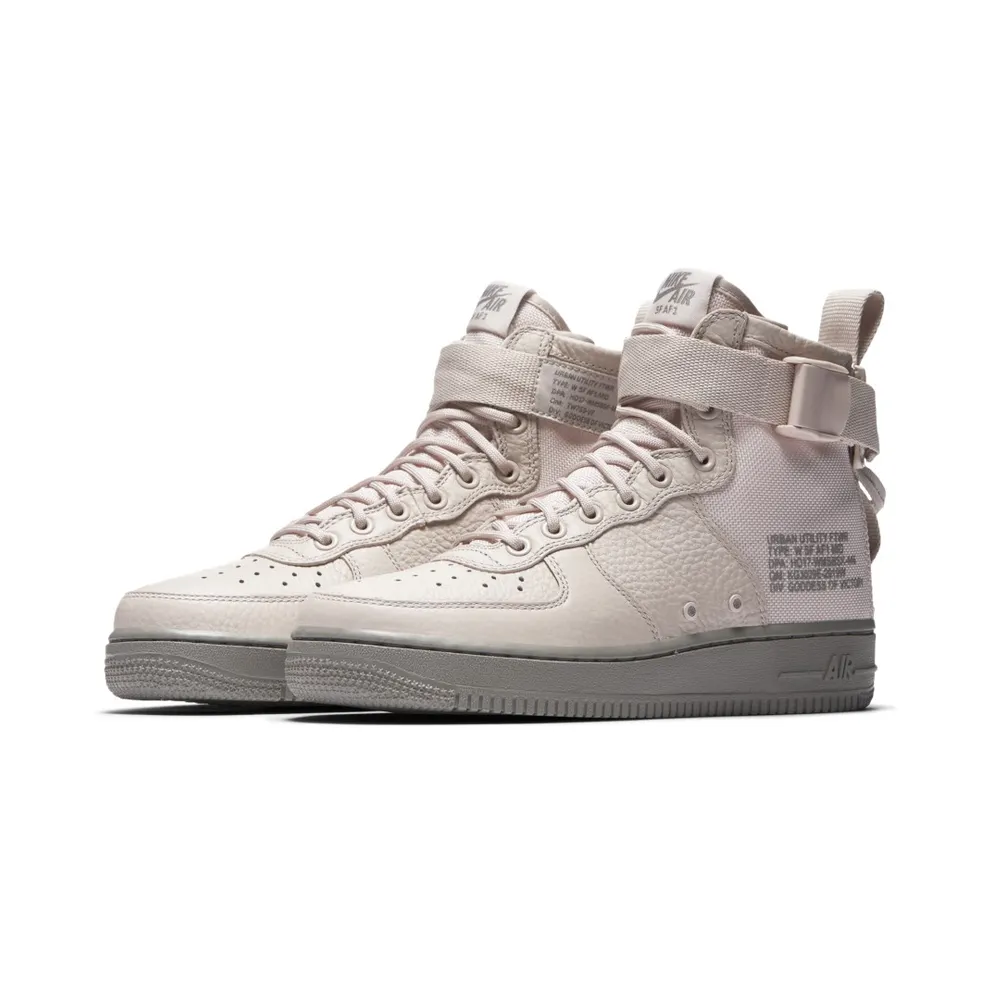 Nike SF Air Force 1 Mid Silt Red (W) Silt Red/Silt Red-Dust (AA3966-600)