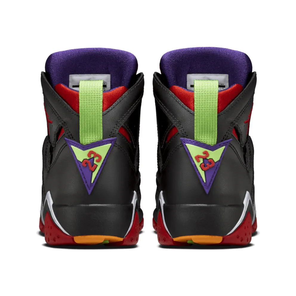 Jordan 7 Retro Marvin the Martian (GS) Black/University Red-Green Pulse-Cool Grey (304774-029)